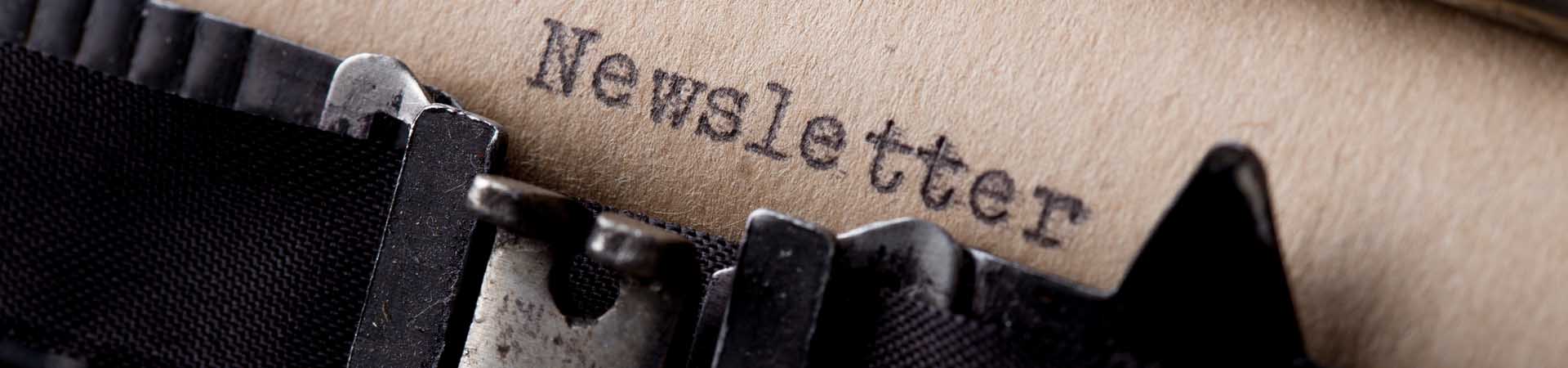 Newsletter – Registrierung